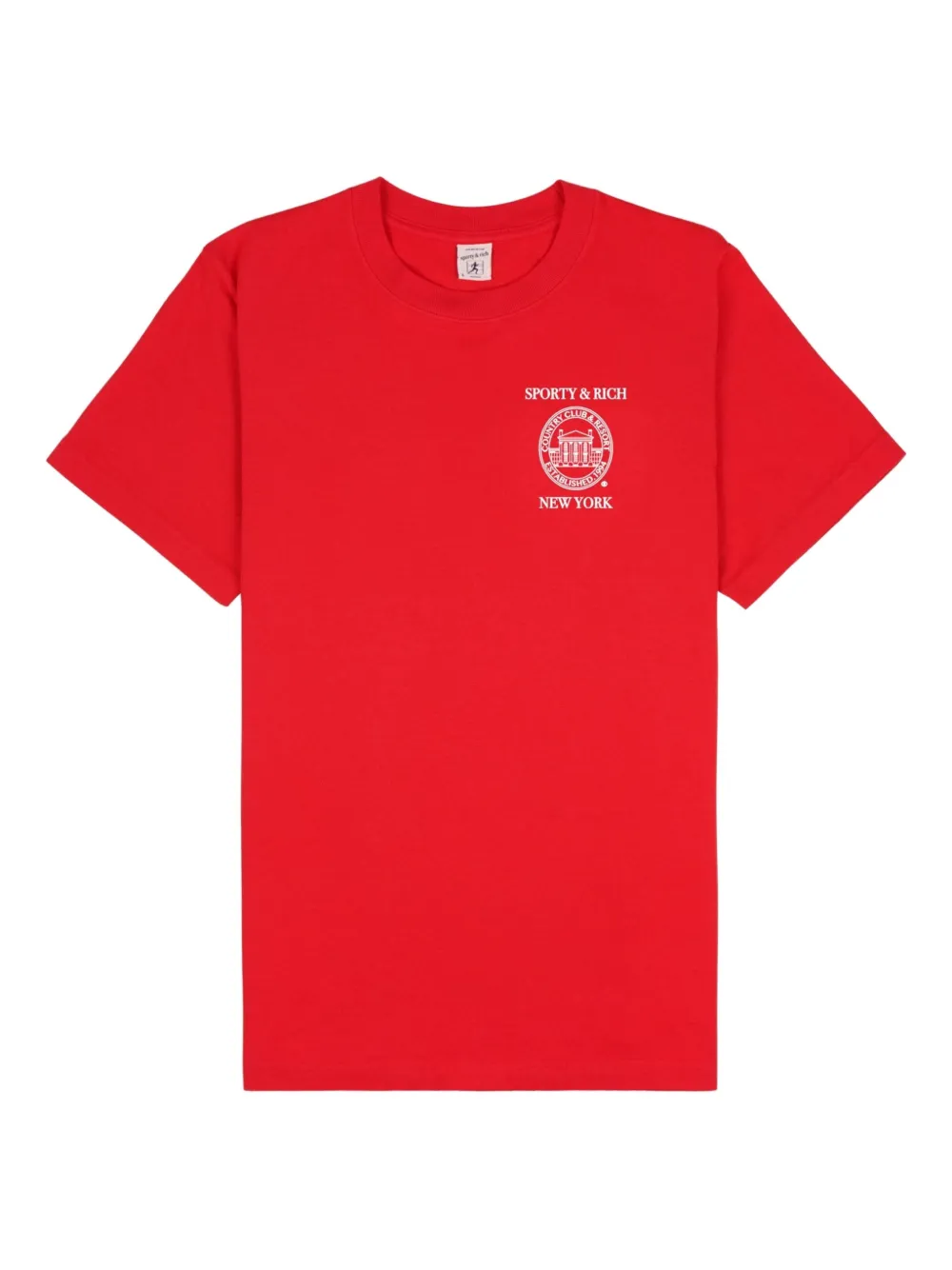 Футболка с логотипом Sporty & Rich, красный
Футболка с логотипом Sporty & Rich, красный