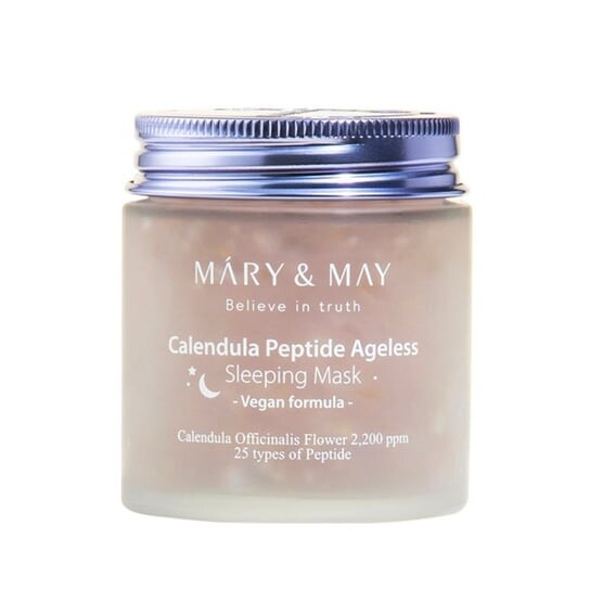Маска для лица, 110 г Mary&May, Calendula Peptide Ageless Sleeping Mask
Маска для лица, 110 г Mary&May, Calendula Peptide Ageless Sleeping Mask