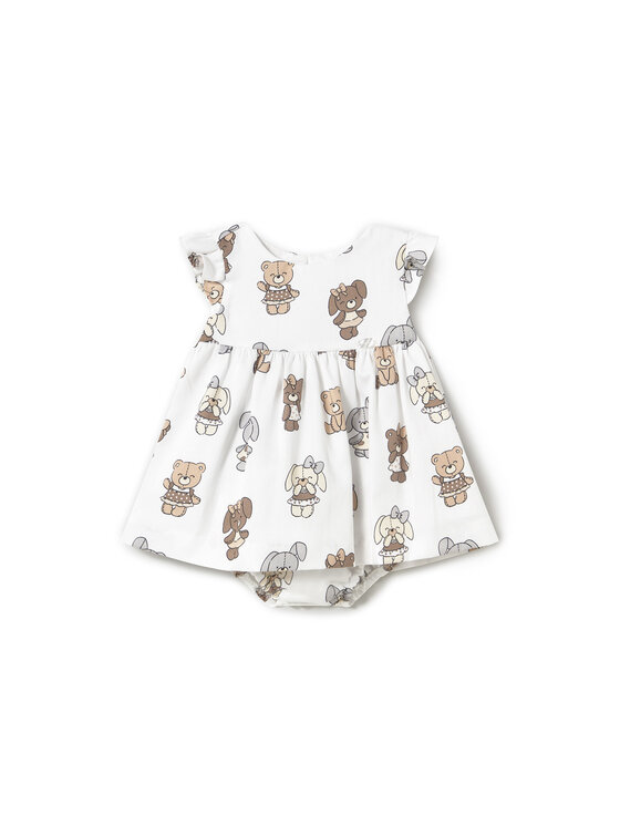 Летнее платье стандартный крой 1869 Mayoral, белый
Летнее платье стандартный крой 1869 Mayoral, белый