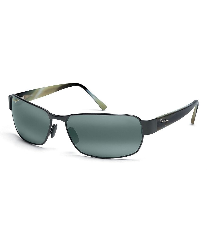 Черные коралловые прямоугольные солнцезащитные очки Maui Jim PolarizedPlus2, диаметр 65 мм, черный
Черные коралловые прямоугольные солнцезащитные очки Maui Jim PolarizedPlus2, диаметр 65 мм, черный