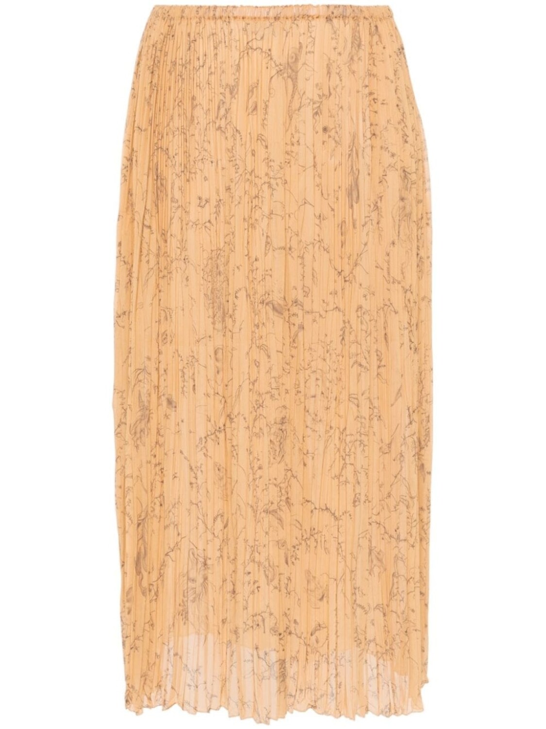 Fabiana Filippi плиссированная юбка миди с принтом Fabula, желтый
Fabiana Filippi плиссированная юбка миди с принтом Fabula, желтый