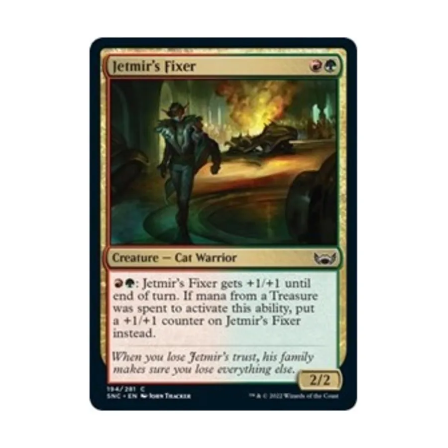 CCG Помощник Джетмира (клавиша C), MTG - Streets of New Capenna
CCG Помощник Джетмира (клавиша C), MTG - Streets of New Capenna