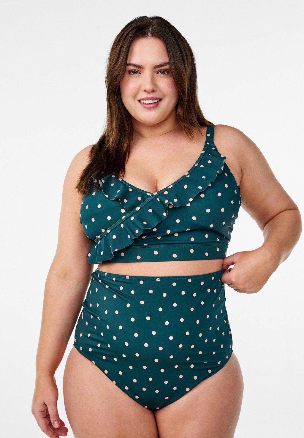 Плавки бикини Zizzi, темно-зеленый
Плавки бикини Zizzi, темно-зеленый