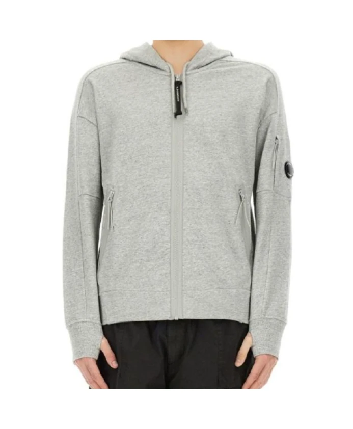 Серая толстовка с капюшоном и линзами C.P. Company, серый
Серая толстовка с капюшоном и линзами C.P. Company, серый