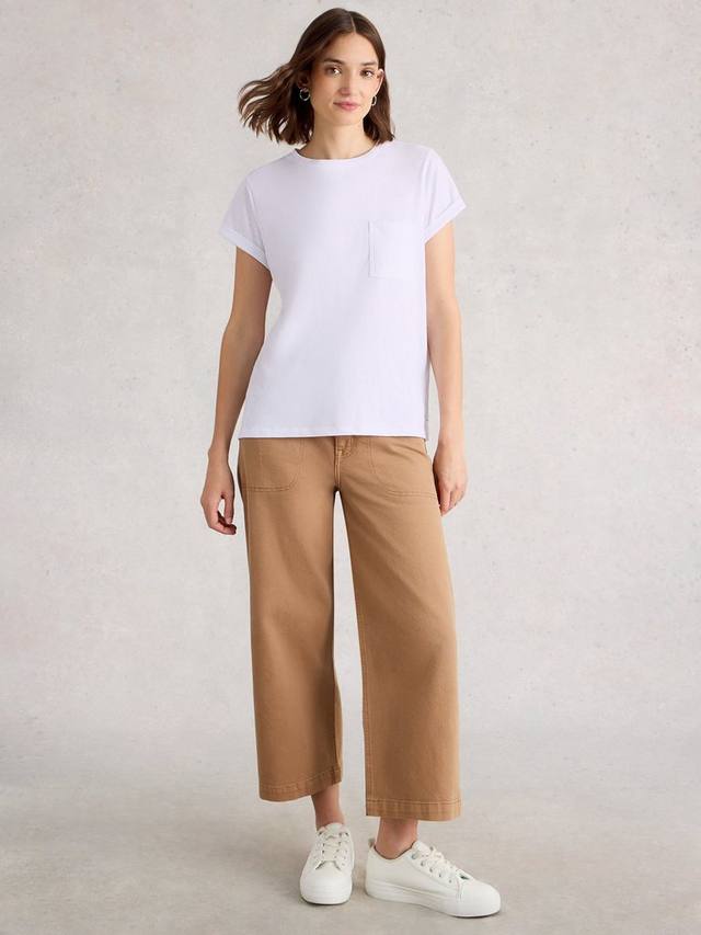 Футболка Gina Cotton с круглым вырезом White Stuff
Футболка Gina Cotton с круглым вырезом White Stuff