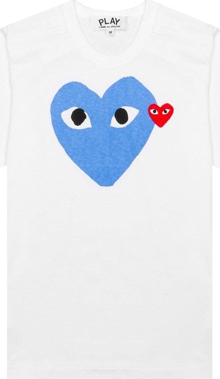 Футболка Comme des Garçons PLAY Colored Heart Tee 'Blue', синий
Футболка Comme des Garçons PLAY Colored Heart Tee 'Blue', синий