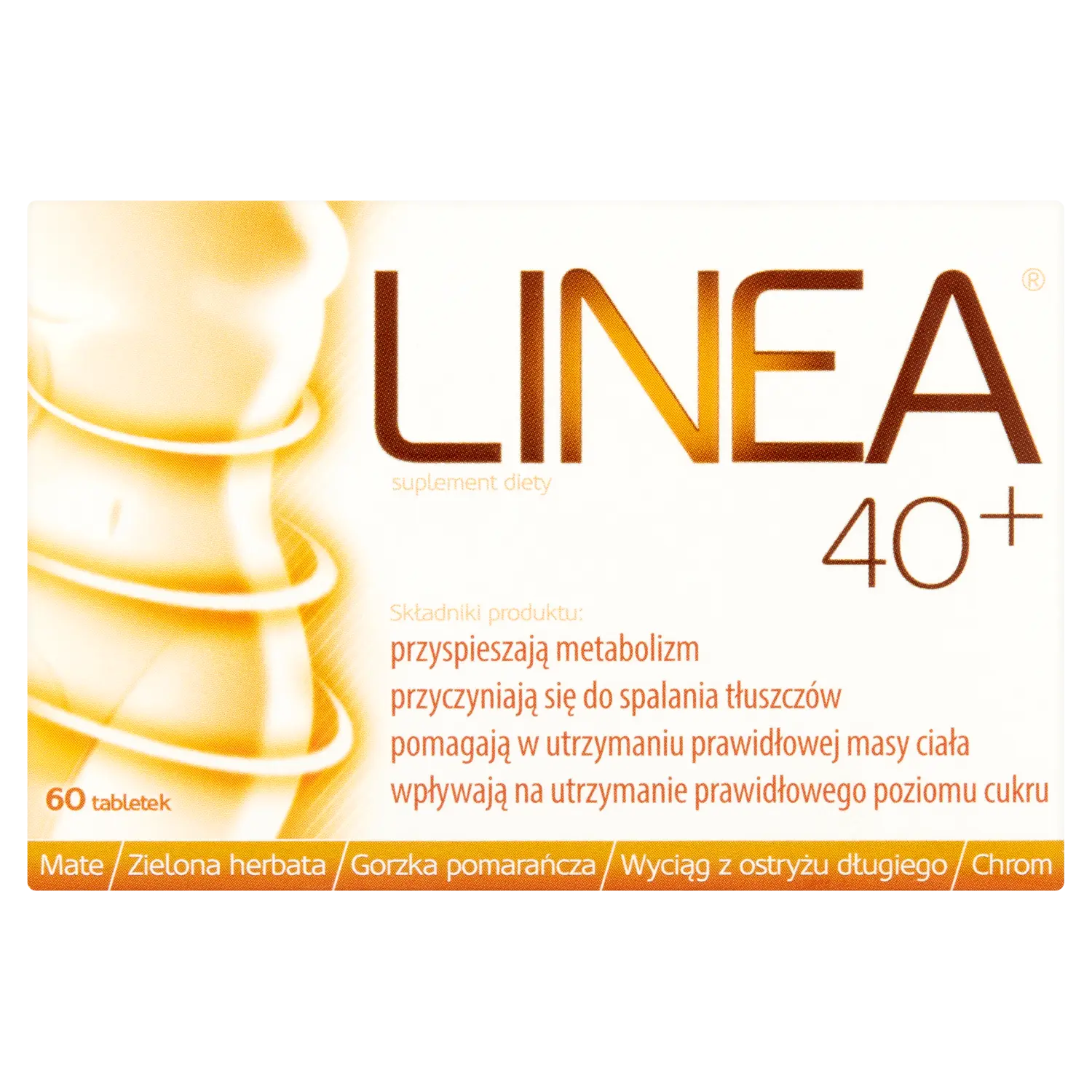 Linea 40+ биологически активная добавка, 60 таблеток/1 упаковка
Linea 40+ биологически активная добавка, 60 таблеток/1 упаковка