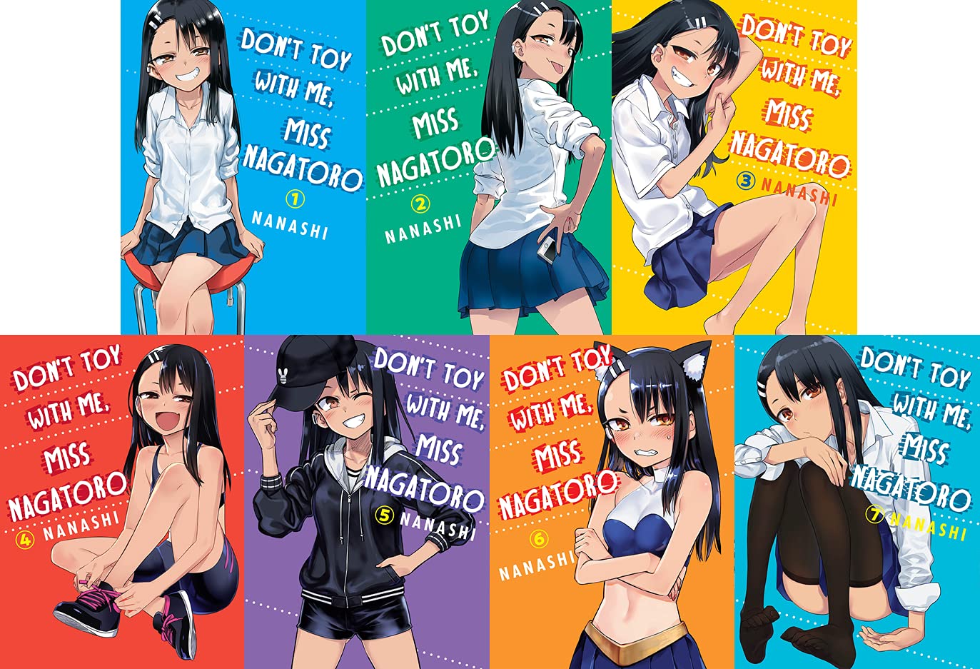 Don’t Toy With Me, Miss Nagatoro Manga Set Vol 1-7 (Generic)
Don’t Toy With Me, Miss Nagatoro Manga Set Vol 1-7 (Generic)