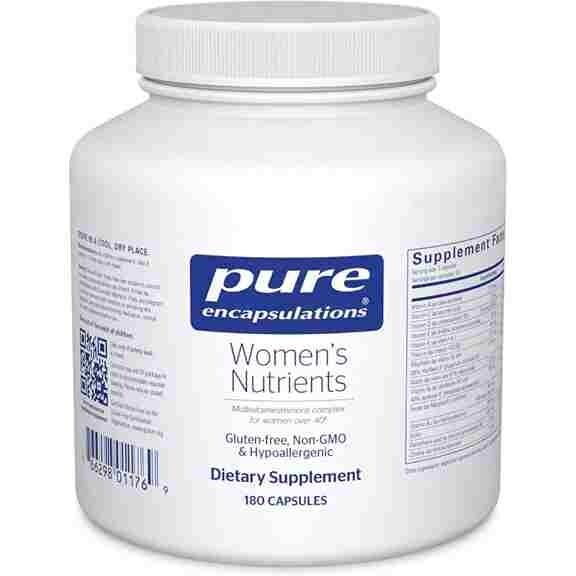 Мультивитамины для женщин Pure Encapsulations Women's Nutrients, 180 капсул
Мультивитамины для женщин Pure Encapsulations Women's Nutrients, 180 капсул
