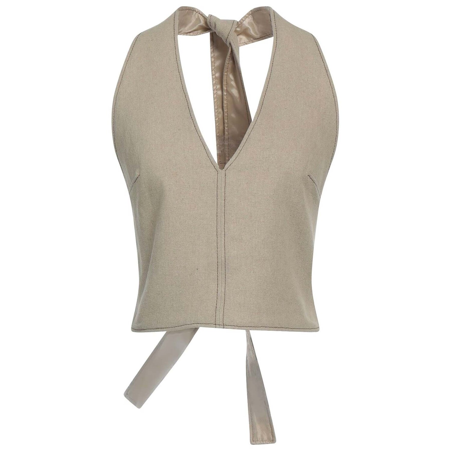 Топ Jacquemus, серо-бежевый
Топ Jacquemus, серо-бежевый