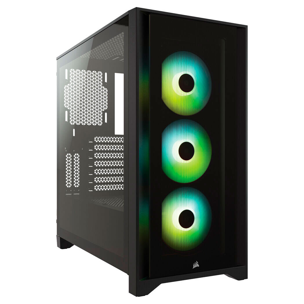 Корпус Corsair iCUE 4000X RGB ATX из закаленного стекла, Mid Tower, черный, CC-9011204-CN
Корпус Corsair iCUE 4000X RGB ATX из закаленного стекла, Mid Tower, черный, CC-9011204-CN