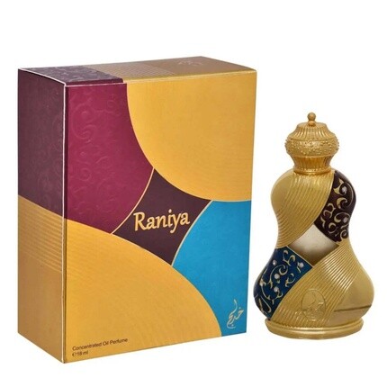 Raniya Concentrated Perfume Oil 18ml by Khadlaj - Luxurious Blend
Raniya Concentrated Perfume Oil 18ml by Khadlaj - Luxurious Blend