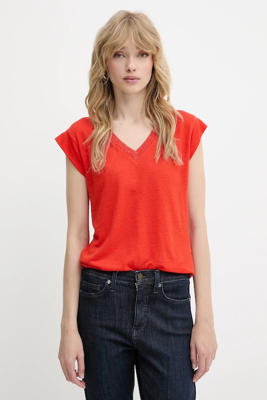 Льняная футболка Morgan, красный
Льняная футболка Morgan, красный