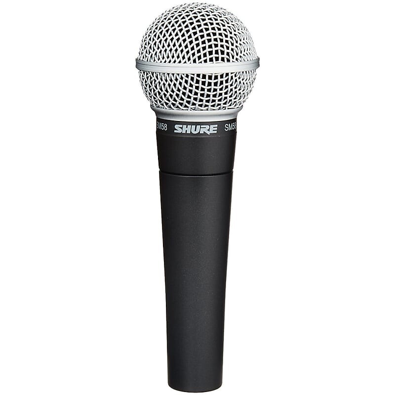 Вокальный микрофон Shure SM58 Handheld Cardioid Dynamic Microphone
Вокальный микрофон Shure SM58 Handheld Cardioid Dynamic Microphone