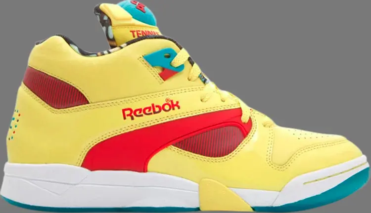 Кроссовки court victory pump 'nyc' Reebok, желтый 
Кроссовки court victory pump 'nyc' Reebok, желтый
