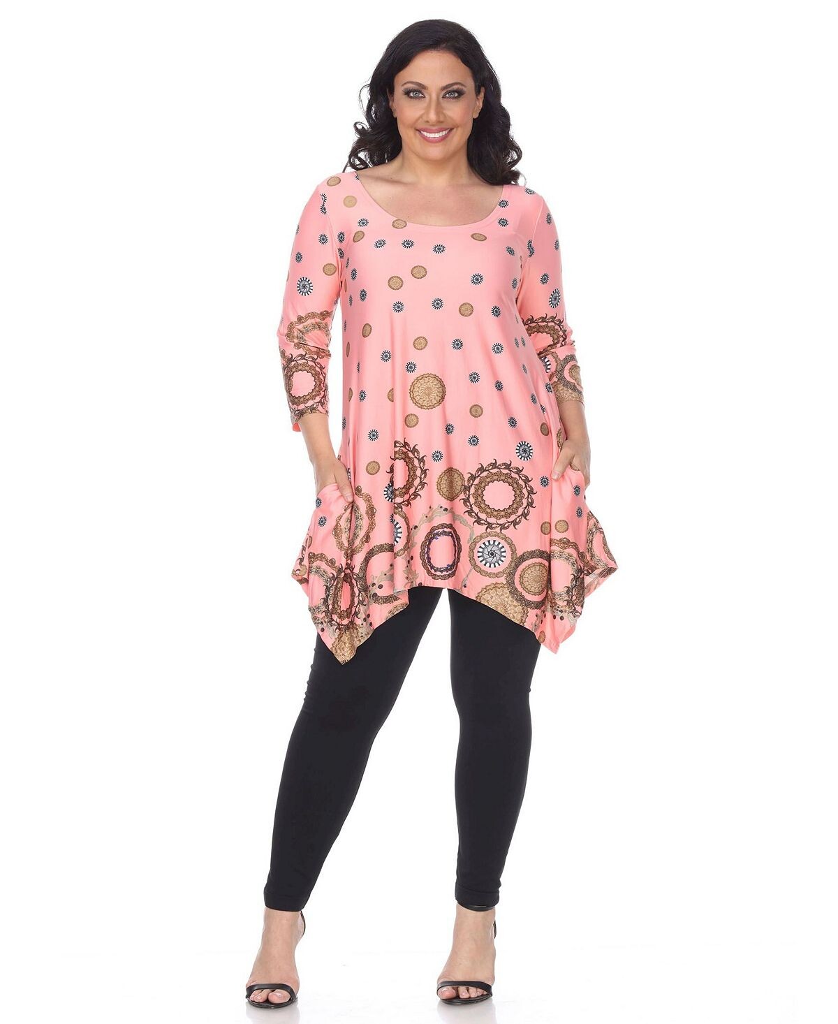 Туника эри больших размеров White Mark, коралловый
Туника эри больших размеров White Mark, коралловый