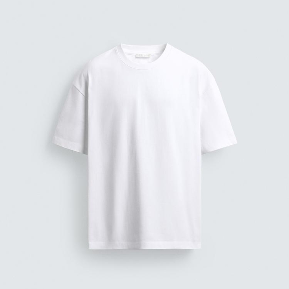 Футболка Zara Basic Heavyweight, белый
Футболка Zara Basic Heavyweight, белый