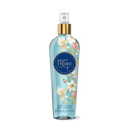 Парфюмированный спрей для тела Maja Aqua Turquoise Mist с цветочными и водными нотами, 240 мл
Парфюмированный спрей для тела Maja Aqua Turquoise Mist с цветочными и водными нотами, 240 мл