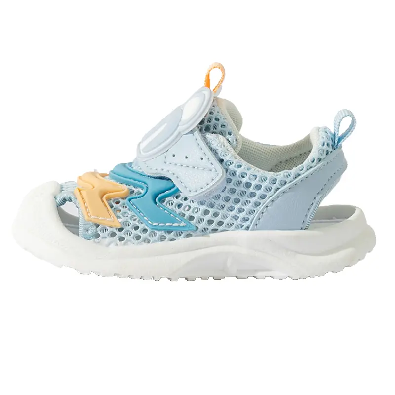 Противоскользящие дышащие детские туфли для младенцев и малышей Bradmiller, синий 
Противоскользящие дышащие детские туфли для младенцев и малышей Bradmiller, синий