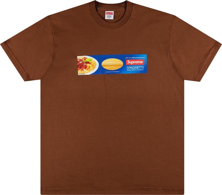 Футболка Supreme Spaghetti Tee 'Brown', коричневый
Футболка Supreme Spaghetti Tee 'Brown', коричневый