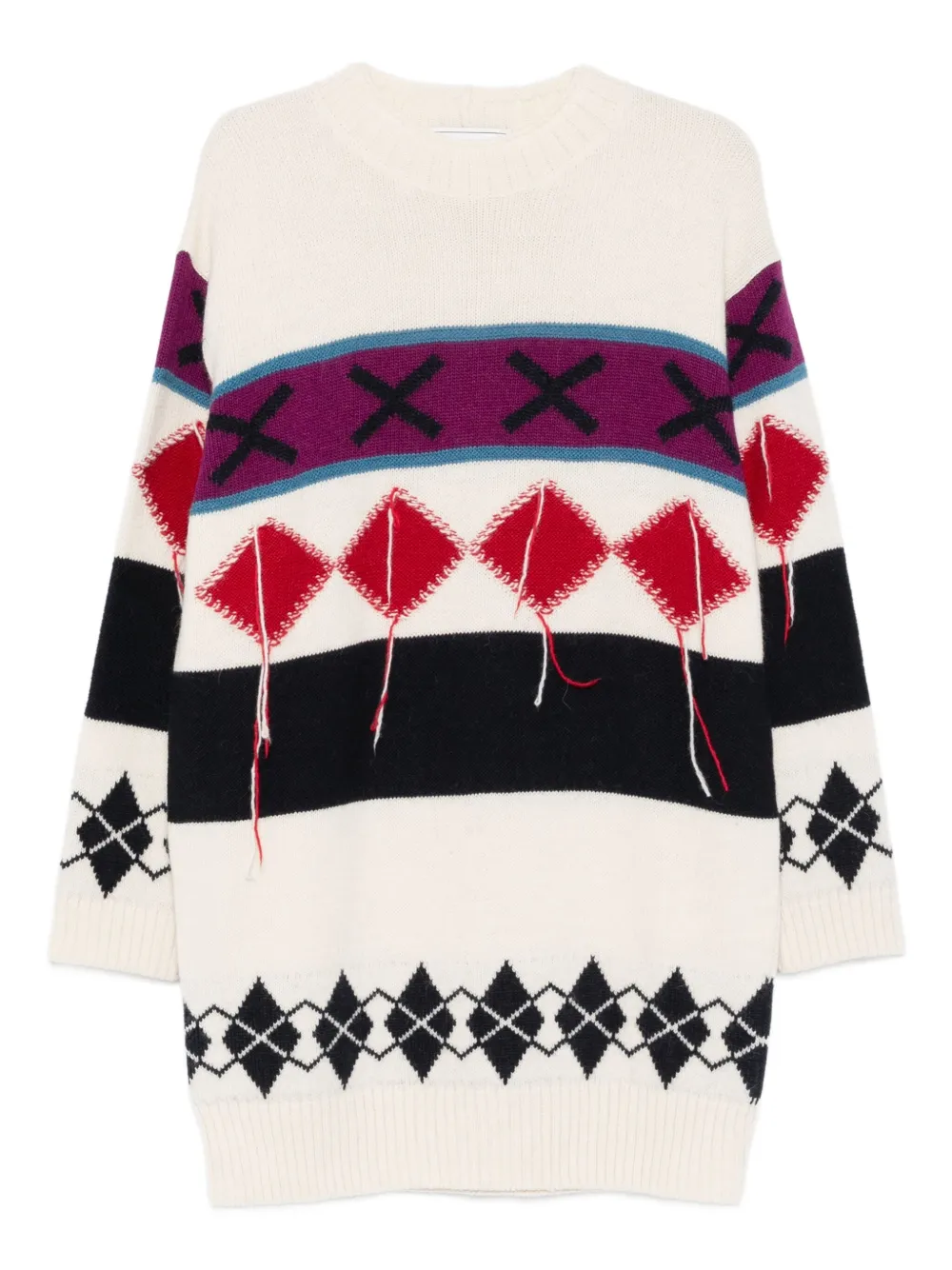 Платье миди с узором аргайл Iceberg, нейтральный
Платье миди с узором аргайл Iceberg, нейтральный