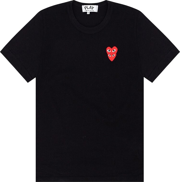 Футболка Comme des Garçons PLAY Double Red Heart Tee 'Black', черный
Футболка Comme des Garçons PLAY Double Red Heart Tee 'Black', черный