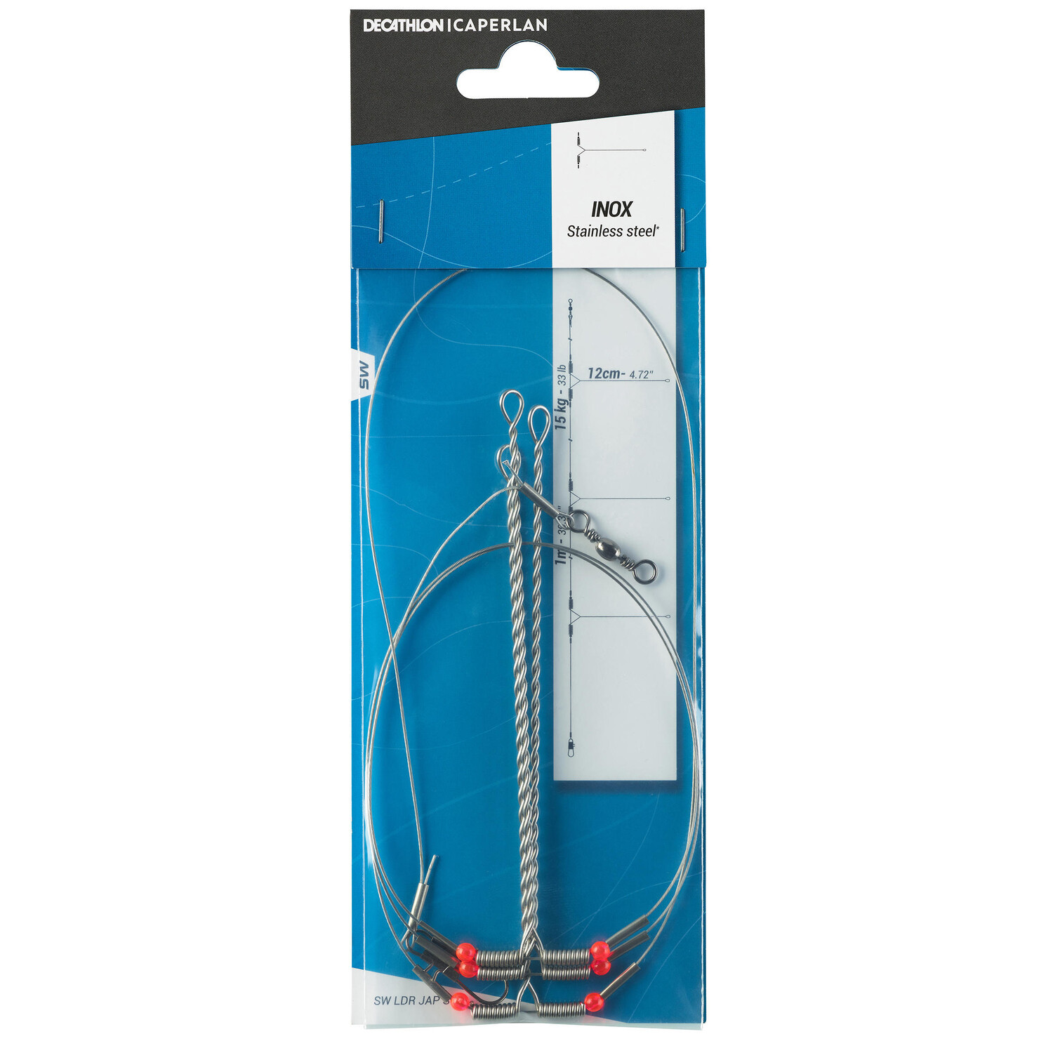 Соединитель трассы японская нержавеющая сталь SW LDR JAP STL 12 см 3 шт. CAPERLAN
Соединитель трассы японская нержавеющая сталь SW LDR JAP STL 12 см 3 шт. CAPERLAN