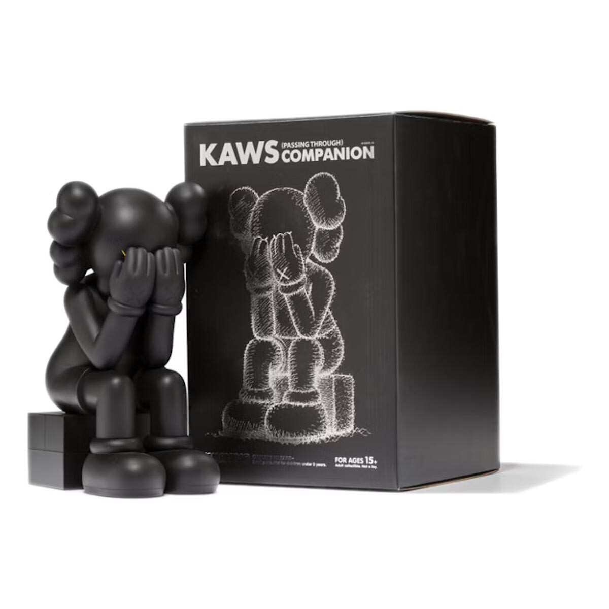 Виниловая фигурка Kaws Passing Through Companion (2013), черный
Виниловая фигурка Kaws Passing Through Companion (2013), черный