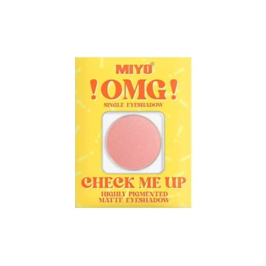 Мия, омг! Check Me Up Matte Eyeshadow N0.15 Rich Peach, Matte, одинарные тени для век, Miyo
Мия, омг! Check Me Up Matte Eyeshadow N0.15 Rich Peach, Matte, одинарные тени для век, Miyo