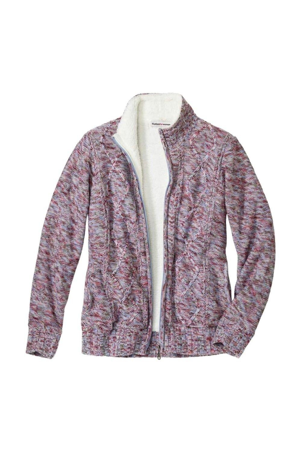 Вязаная куртка в крапинку Atlas For Women, обнаженная
Вязаная куртка в крапинку Atlas For Women, обнаженная