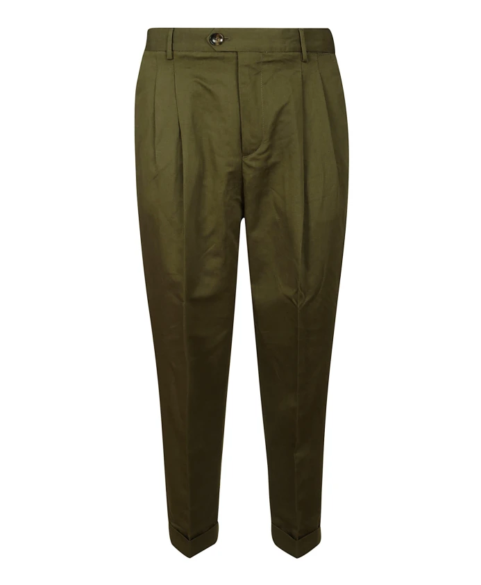 Стильные брюки из хлопка и льна Pt Torino, зеленый
Стильные брюки из хлопка и льна Pt Torino, зеленый