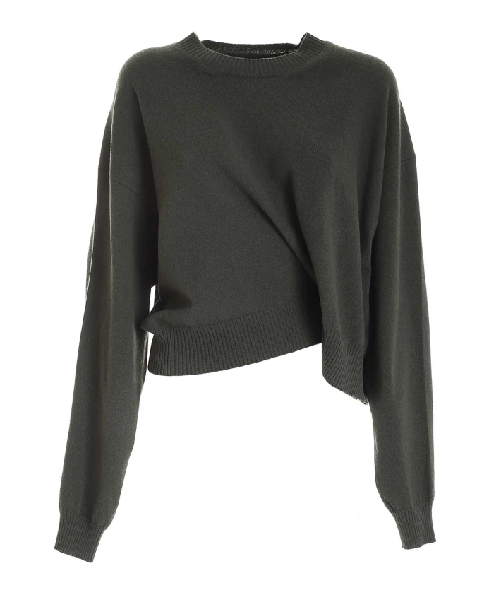 Асимметричный вязаный свитер Kenzo, зеленый
Асимметричный вязаный свитер Kenzo, зеленый