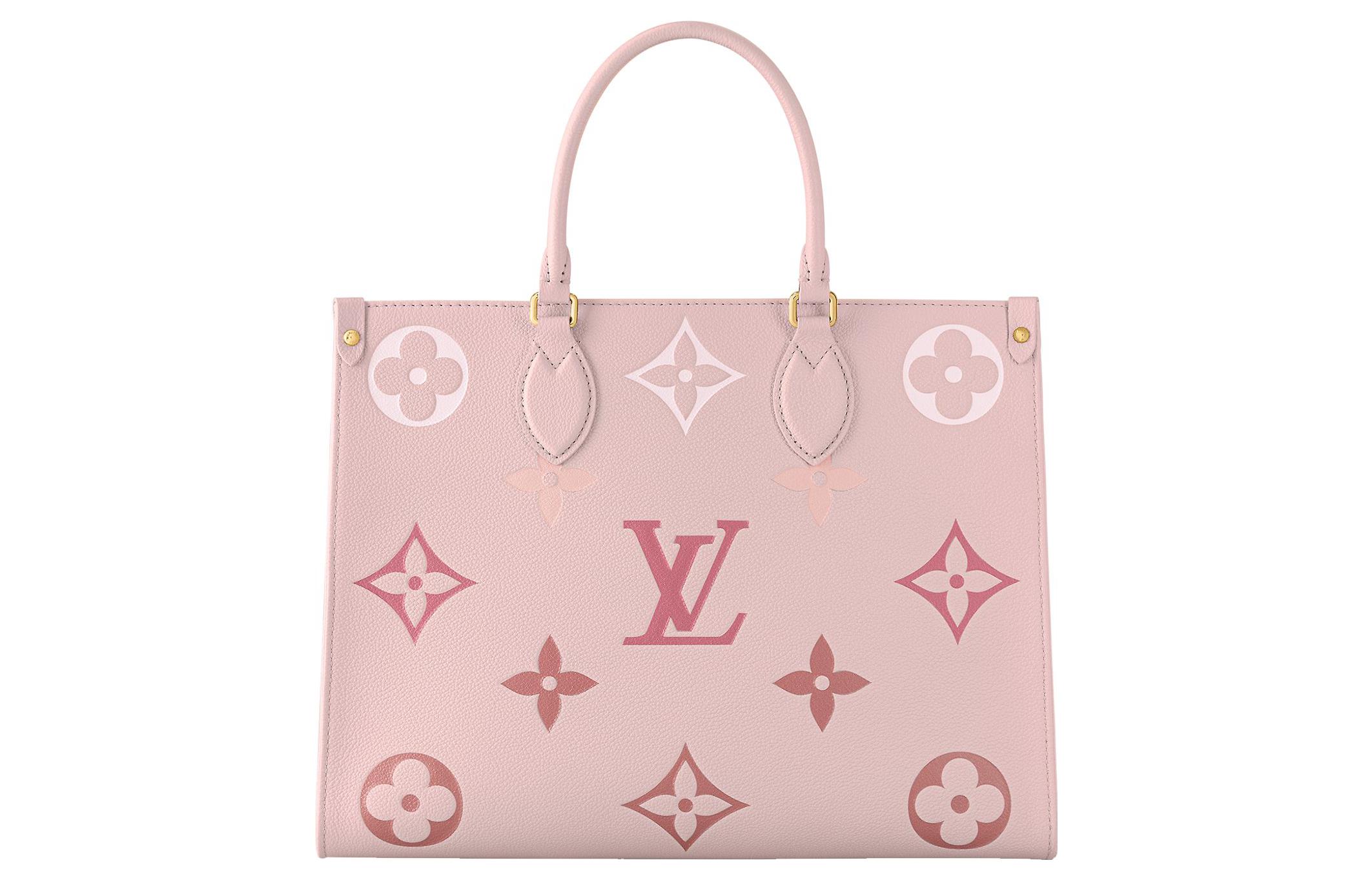 ONTHEGO Кожаная сумка Jungle, Средняя женская сумка через плечо с градиентом розового LOUIS VUITTON 
ONTHEGO Кожаная сумка Jungle, Средняя женская сумка через плечо с градиентом розового LOUIS VUITTON