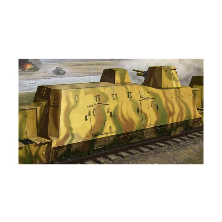 Немецкий пушечный вагон Geschutzwagen, Military Models (1:35) (Trumpeter Models)
Немецкий пушечный вагон Geschutzwagen, Military Models (1:35) (Trumpeter Models)