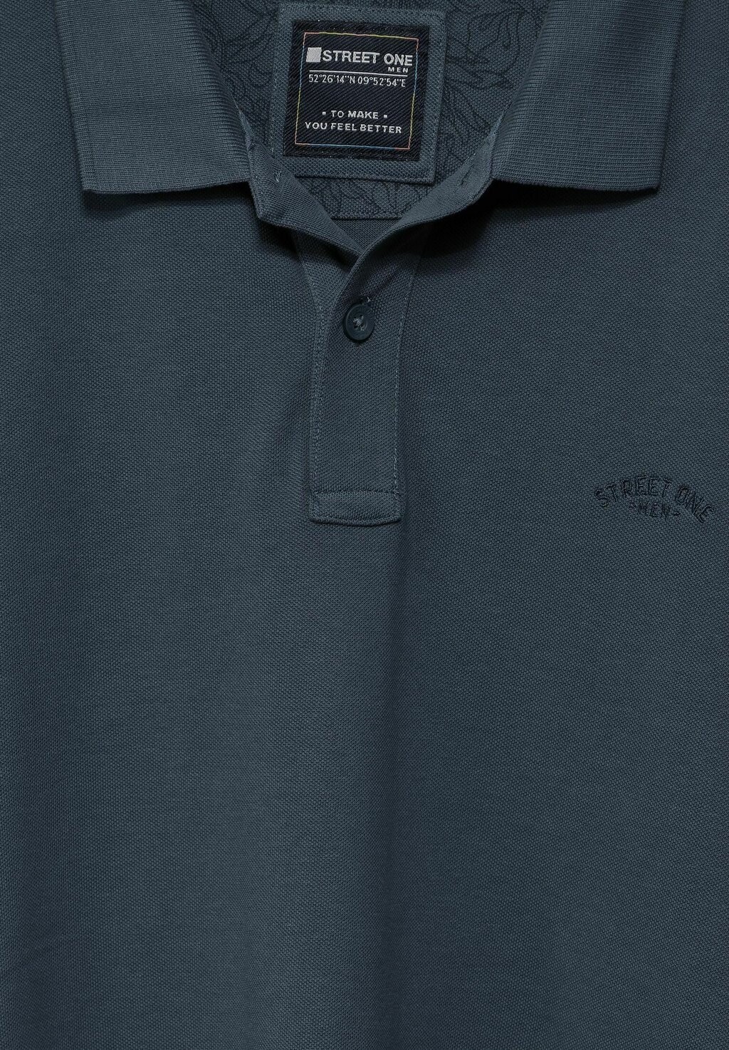 Рубашка поло Street One MEN, темно-синий
Рубашка поло Street One MEN, темно-синий