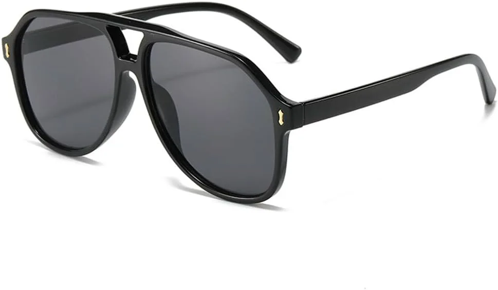 Солнцезащитные очки UV400 с увеличенными двойными перемычками и заклепками в стиле панк для женщин и мужчин, для бега и активного отдыха UYPTK, Black Gray
Солнцезащитные очки UV400 с увеличенными двойными перемычками и заклепками в стиле панк для женщин и мужчин, для бега и активного отдыха UYPTK, Black Gray