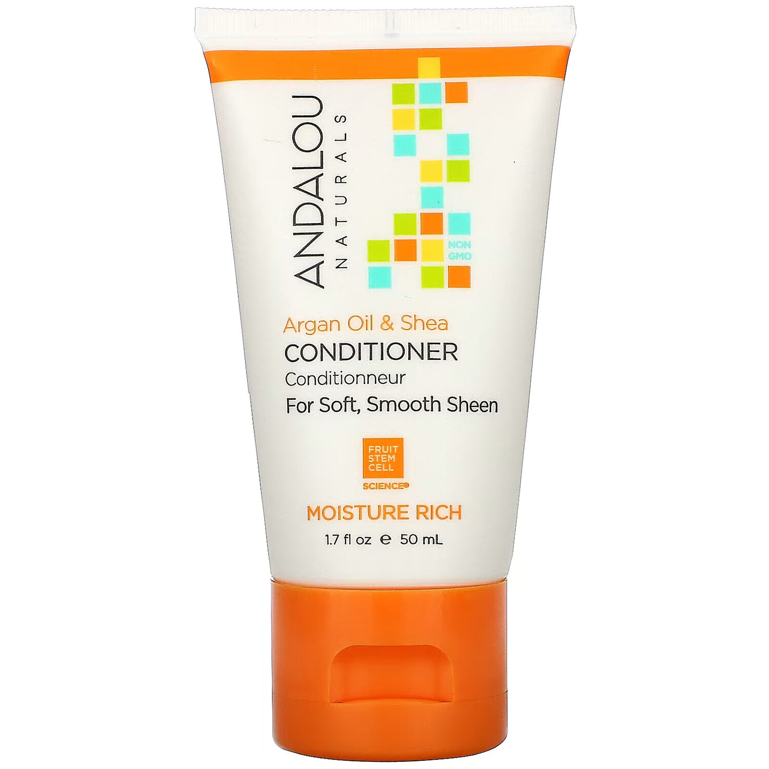 Andalou Naturals, кондиционер, аргановое масло и мало ши, 50 мл (1,7 жидк. унции)
Andalou Naturals, кондиционер, аргановое масло и мало ши, 50 мл (1,7 жидк. унции)