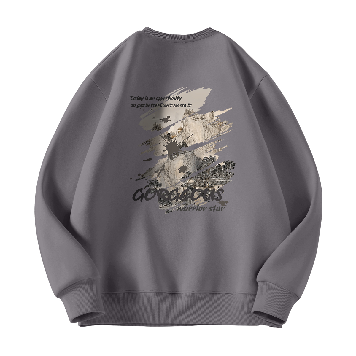 Толстовка мужская с круглым вырезом тонкая heavyweight WARRIOR, medium серый
Толстовка мужская с круглым вырезом тонкая heavyweight WARRIOR, medium серый