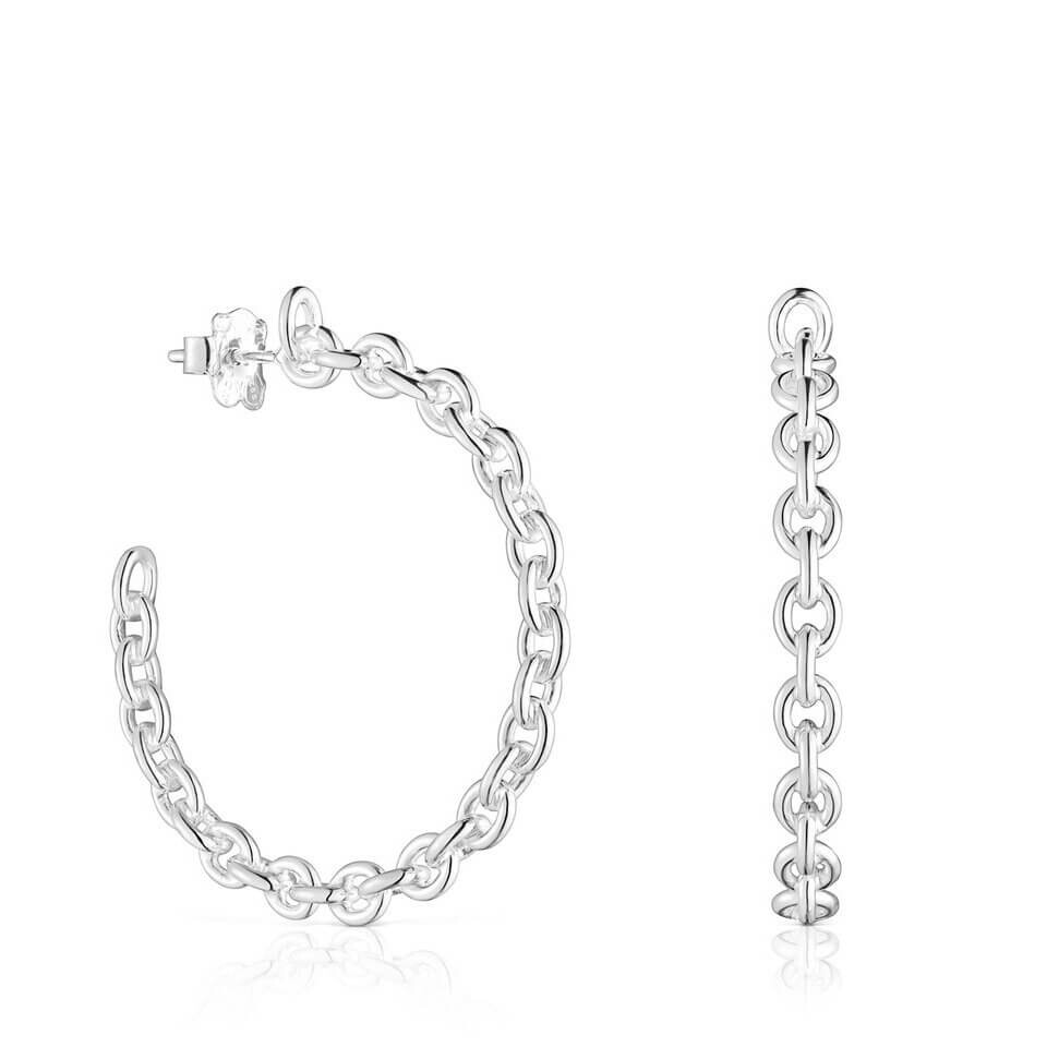 Серьги-кольца Tous Calin, серебро
Серьги-кольца Tous Calin, серебро