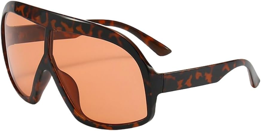 Солнцезащитные очки One Piece для женщин и мужчин, большие солнцезащитные очки с леопардовым принтом, женские защитные очки-щитки UV400, леопардовый принт, один размер MTZJH, One Color
Солнцезащитные очки One Piece для женщин и мужчин, большие солнцезащитные очки с леопардовым принтом, женские защитные очки-щитки UV400, леопардовый принт, один размер MTZJH, One Color