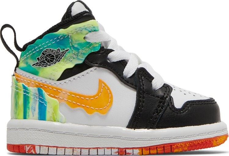 Кроссовки Air Jordan 1 Mid SE TD Drip, черный
Кроссовки Air Jordan 1 Mid SE TD Drip, черный