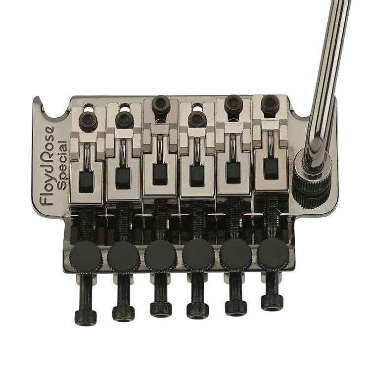 Подлинное тремоло Floyd Rose Special Series, черный никель
Подлинное тремоло Floyd Rose Special Series, черный никель
