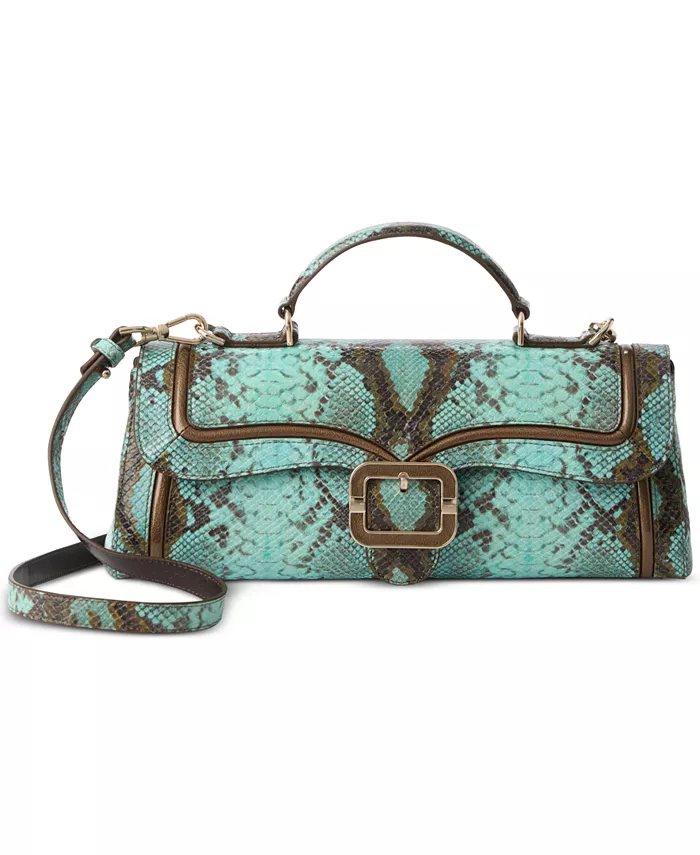 Сумка-портфель из кожи Tecoma бирюзового цвета Dayan Brahmin, синий
Сумка-портфель из кожи Tecoma бирюзового цвета Dayan Brahmin, синий