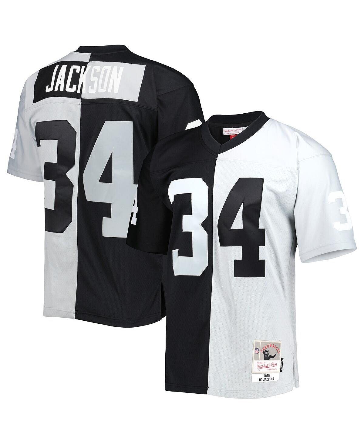 Футболка Mitchell & Ness bo jackson black and silver las vegas raiders 1988 split legacy, черный/белый
Футболка Mitchell & Ness bo jackson black and silver las vegas raiders 1988 split legacy, черный/белый