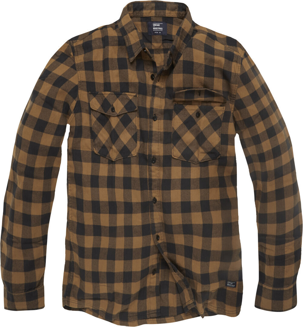 Рубашка Vintage Industries Harley, коричневая, Коричневый, Рубашка Vintage Industries Harley, коричневая
Рубашка Vintage Industries Harley, коричневая, Коричневый, Рубашка Vintage Industries Harley, коричневая