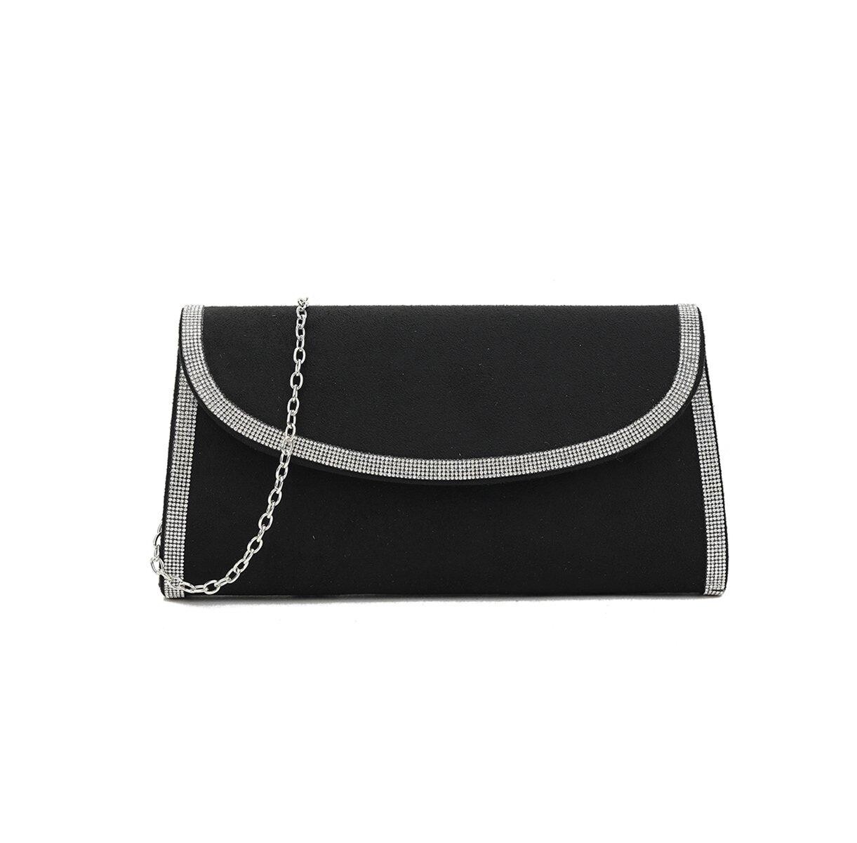 Закругленный клатч-конверт KOKO COUTURE, черный 
Закругленный клатч-конверт KOKO COUTURE, черный