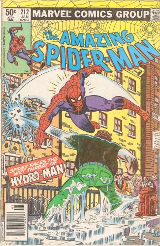 The Amazing Spider-man #212 January 1981 (Marvel Comics)
The Amazing Spider-man #212 January 1981 (Marvel Comics)