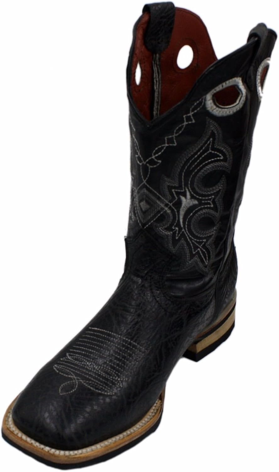 Мужские ботинки Genuine Bull с квадратным носком и декоративным голенищем из кожи Dona Michi, черный
Мужские ботинки Genuine Bull с квадратным носком и декоративным голенищем из кожи Dona Michi, черный