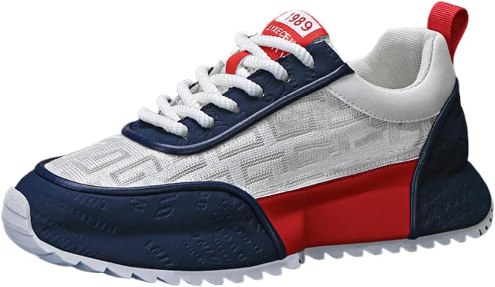 Мужские кроссовки с цветными блоками, легкие спортивные, нескользящие, повседневные, дышащие сетчатые для ходьбы Lexamen, синий
Мужские кроссовки с цветными блоками, легкие спортивные, нескользящие, повседневные, дышащие сетчатые для ходьбы Lexamen, синий