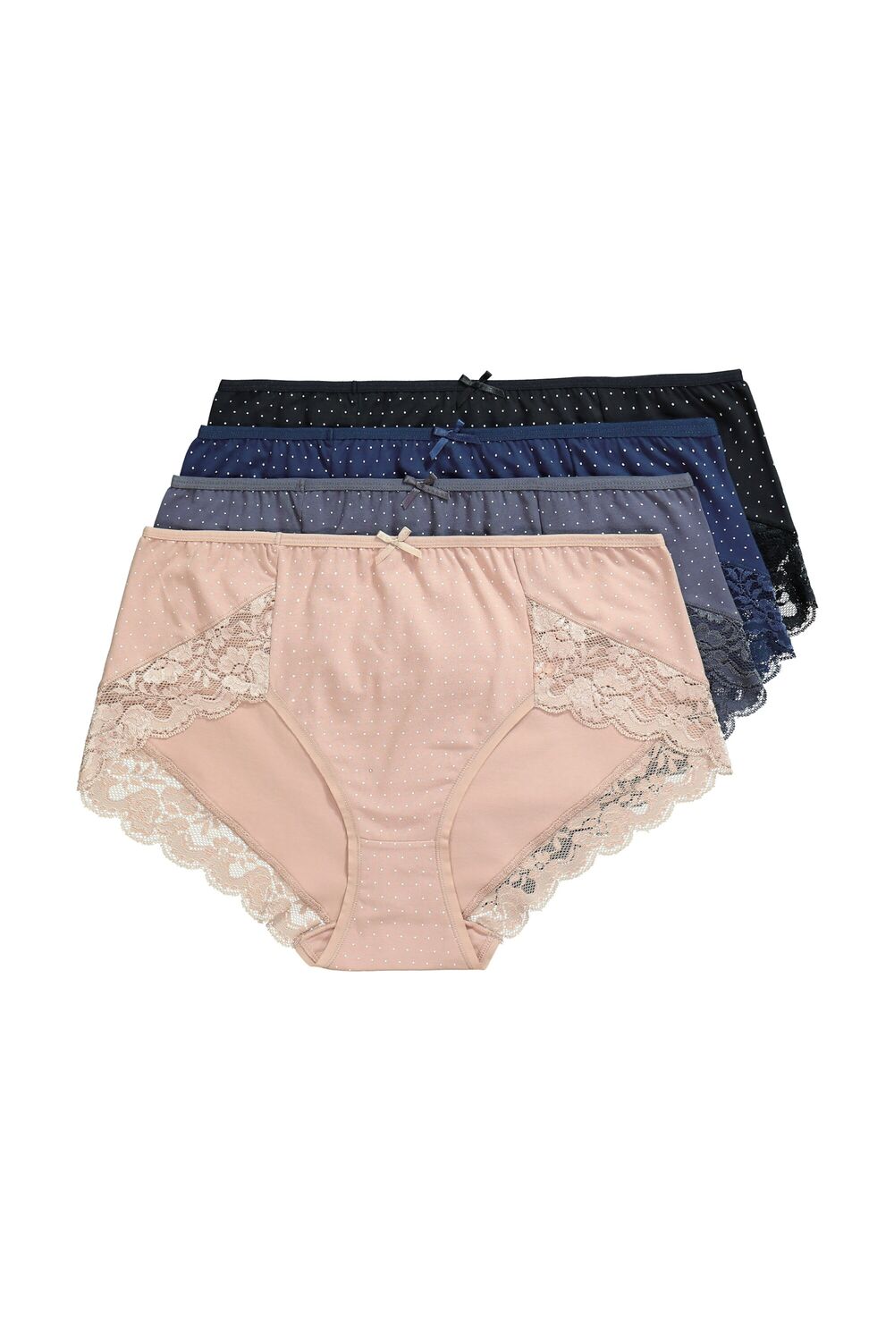 Ulla Popken Трусики в цветах Navy, Dusty Blue, Powder, Black
Ulla Popken Трусики в цветах Navy, Dusty Blue, Powder, Black